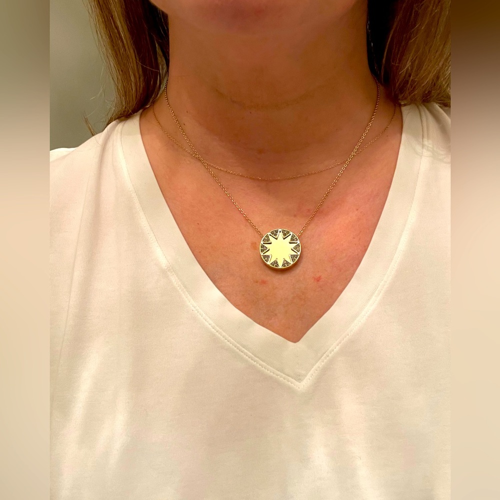 Mini Sunburst Necklace